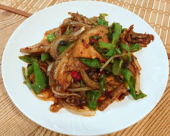 Traditional Sliced Pork 传统回锅肉